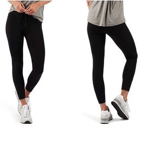 Vuori Daily Leggings in Black Size L- Drawstring High Waist Jogger